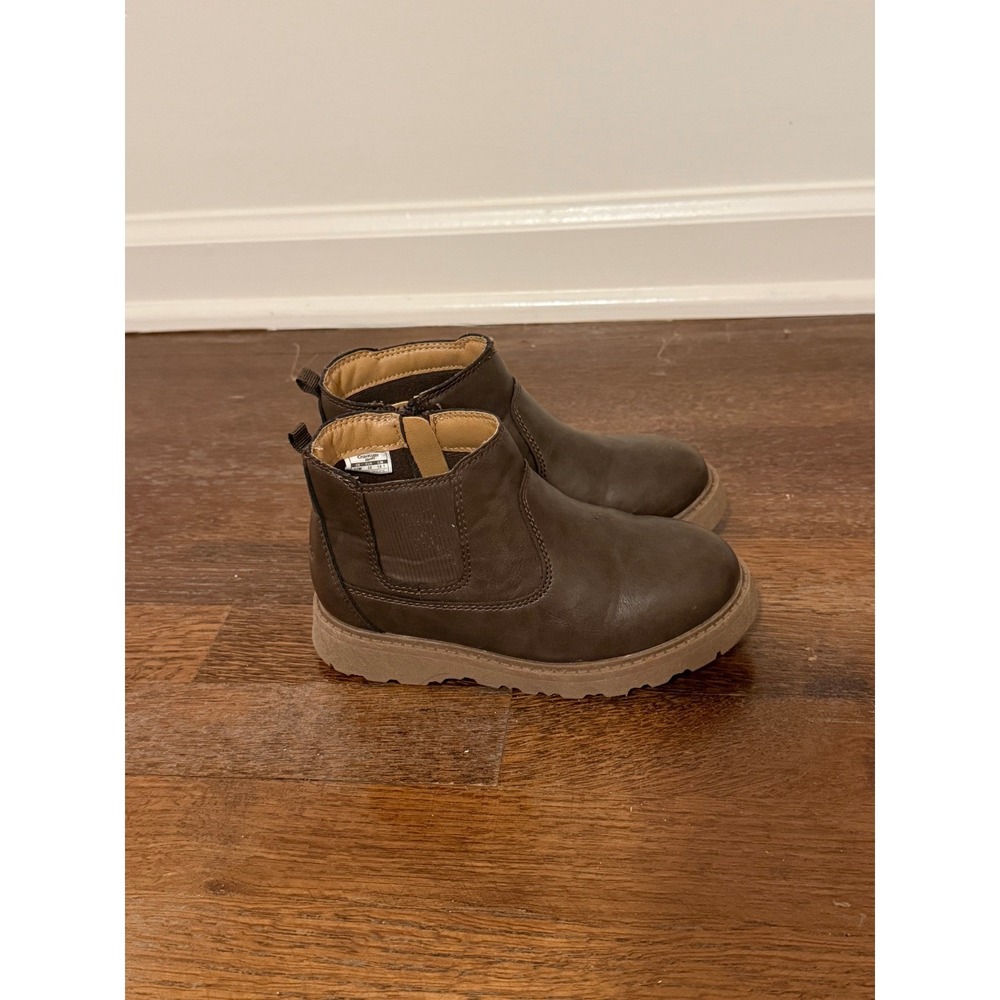 Carter's Brown Chelsea Boots sz 9 Toddler